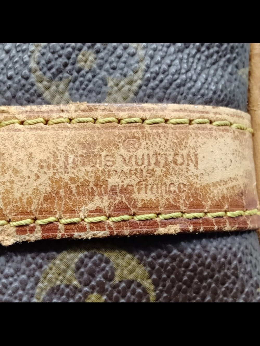 Louis Vuitton Monogram Canvas Hobo Bag in Brown and Tan - Picture 6 of 9